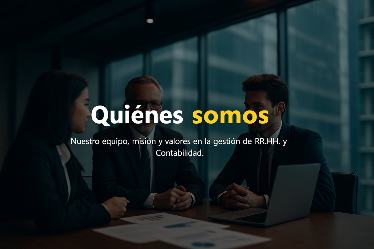 Portada Quiénes Somos - Equipo Cinoval